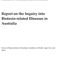 Parliament Report on the Inquiry into Biotoxin-related Illnesses in Australia (2018)