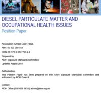 Diesel Particulate Matter and Occupational Health (2017)