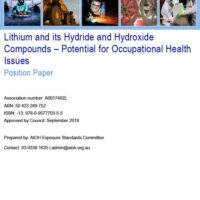 Lithium and its Hydride and Hydroxide Compounds (2018)