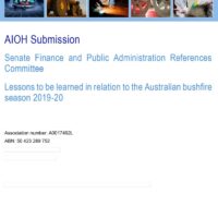 Senate Enquiry Bushfires (2019 - 2020)