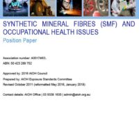 Synthetic Mineral Fibres & Occupational Health Issues (2016)