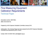 Flow Measuring Equipment: Calibration Requirements (2018)