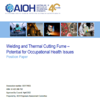 Welding and Thermal Cutting Fume - Potential for Occupational Health Effects (2022)