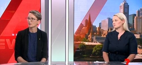 AWU member and silicosis victim Joanna joined Occupational Hygienist Kate Cole OAM - Channel 7 News