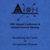 Broadening the Limits of Occupational Hygiene (1995)