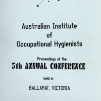 5th AIOH Annual Conference (1986)