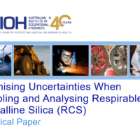 The AIOH Technical Paper – Minimising uncertainties when sampling and analysing RCS