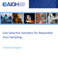 AIOH  Technical Paper– Size Selective Samplers for Respirable Dust Sampling - (2024)