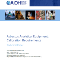 AIOH Technical Paper - Asbestos Analytical Equipment: Calibration Requirements (2024)