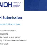 AIOH Submission Engineered stone ban